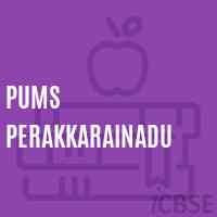 Pums Perakkarainadu Middle School Logo