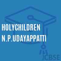 Holychildren N.P.Udayappatti Primary School Logo