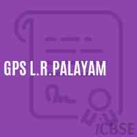 Gps L.R.Palayam Primary School Logo
