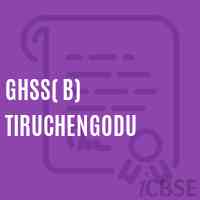 Ghss( B) Tiruchengodu High School Logo