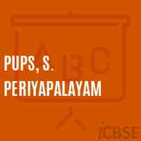 Pups, S. Periyapalayam Primary School Logo