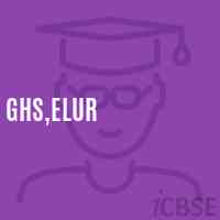 Ghs,Elur Secondary School Logo