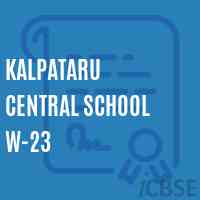 Kalpataru Central School W-23 Logo
