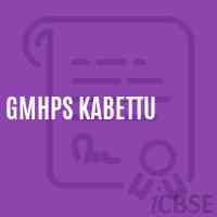 Gmhps Kabettu Middle School Logo