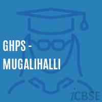 Ghps - Mugalihalli Middle School Logo
