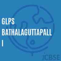 Glps Bathalaguttapalli Primary School Logo