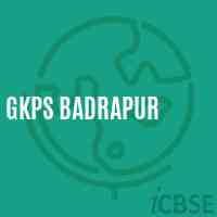 Gkps Badrapur Primary School Logo