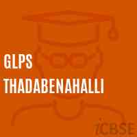 Glps Thadabenahalli Primary School Logo