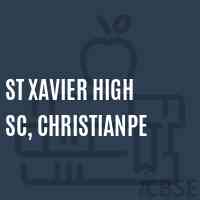St Xavier High Sc, Christianpe High School Logo