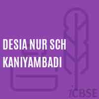 Desia Nur Sch Kaniyambadi Primary School Logo