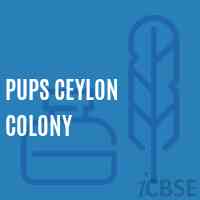 Pups Ceylon Colony Primary School Logo