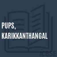 Pups, Karikkanthangal Primary School Logo