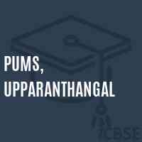 Pums, Upparanthangal Middle School Logo
