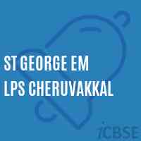 St George Em Lps Cheruvakkal Primary School Logo