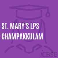 St. Mary'S Lps Champakkulam Primary School Logo