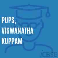 Pups, Viswanatha Kuppam Primary School Logo