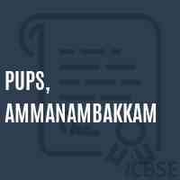 Pups, Ammanambakkam Primary School Logo