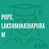 Pups, Lakshminathapuram Primary School Logo