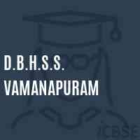 D.B.H.S.S. Vamanapuram Secondary School Logo