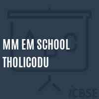 Mm Em School Tholicodu Logo