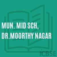 Mun. Mid Sch, Dr.Moorthy Nagar Middle School Logo