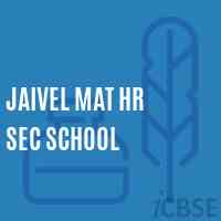 Jaivel Mat Hr Sec School Logo