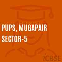 Pups, Mugapair Sector-5 Primary School Logo