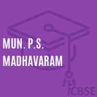 Mun. P.S. Madhavaram Primary School Logo