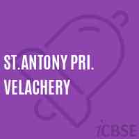 St.Antony Pri. Velachery Primary School Logo