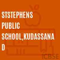Ststephens Public School,Kudassanad Logo