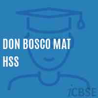 Don Bosco Mat Hss Senior Secondary School Logo