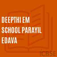 Deepthi Em School Parayil Edava Logo