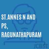 St.Annes N and PS, Ragunathapuram Middle School Logo