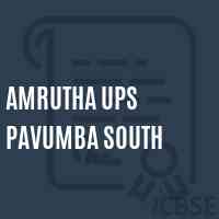 Amrutha Ups Pavumba South Middle School Logo