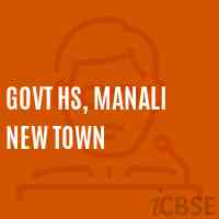 Govt Hs, Manali New Town Secondary School Logo