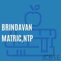 Brindavan Matric,Ntp Secondary School Logo