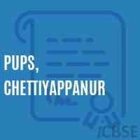 Pups, Chettiyappanur Primary School Logo