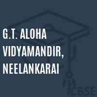 G.T. Aloha Vidyamandir, Neelankarai Senior Secondary School Logo