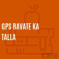 Gps Ravate Ka Talla Primary School Logo