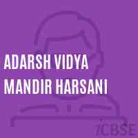 Adarsh Vidya Mandir Harsani Secondary School Logo