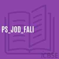 Ps_Jod_Fali Primary School Logo