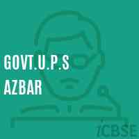 Govt.U.P.S Azbar Middle School Logo