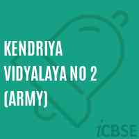 Kendriya Vidyalaya No 2 (Army) School Logo