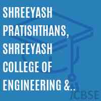 Shreeyash Pratishthans, Shreeyash College of Engineering & Technology Logo