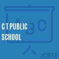 C T Public School Logo