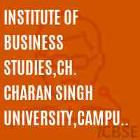 Institute of Business Studies,Ch. Charan Singh University,Campus,Meerut Logo