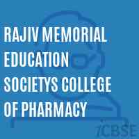 Rajiv Memorial Education Societys College of Pharmacy Logo