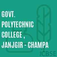 Govt. Polytechnic College , Janjgir - Champa Logo