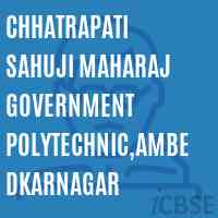 Chhatrapati Sahuji Maharaj Government Polytechnic,Ambedkarnagar College Logo