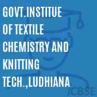 Govt.Institue of Textile Chemistry and Knitting Tech.,Ludhiana College Logo
